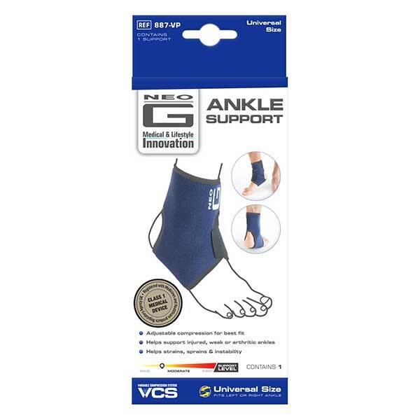 Neo G Ankle Support with Figure of 8 Strap - One Size