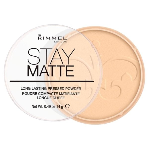 Rimmel Stay Matte Pressed Powder Transparent 1