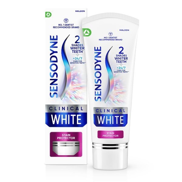 Sensodyne Clinical White Stain Protector Toothpaste, 75Ml