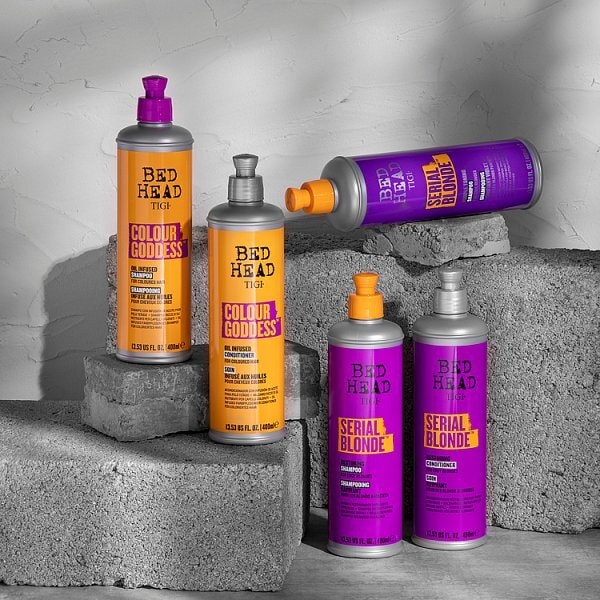 Bed Head Serial Blonde Purple Toning Shampoo 400Ml