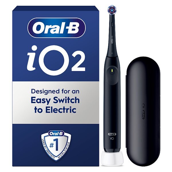 Oral-B iO2 Night Black Electric Toothbrush Whitening Edition