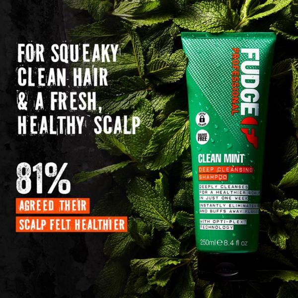 Fudge Professional Clean Mint Scalp Cleanse Shampoo 250Ml