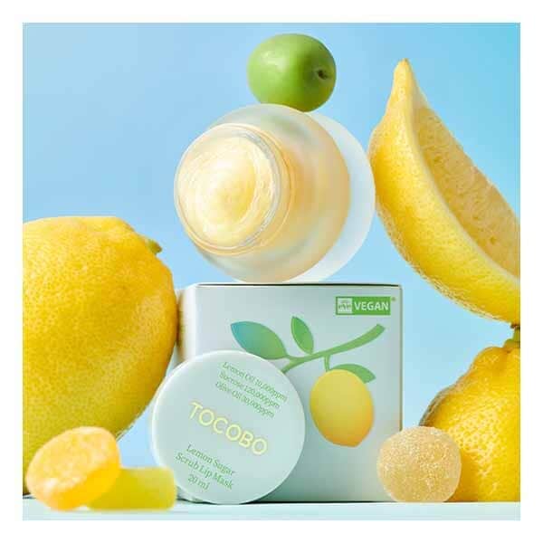 Tocobo Lemon Sugar Scrub Lip Mask 20ml