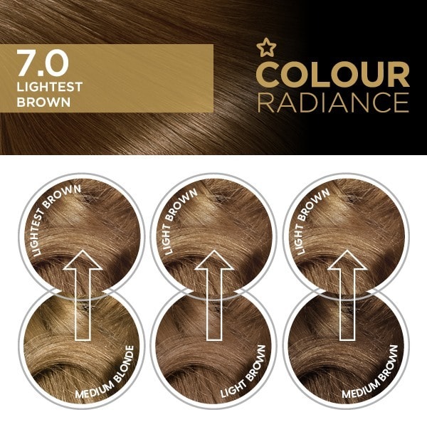 Superdrug Colour Radiance 7.0 Lightest Brown