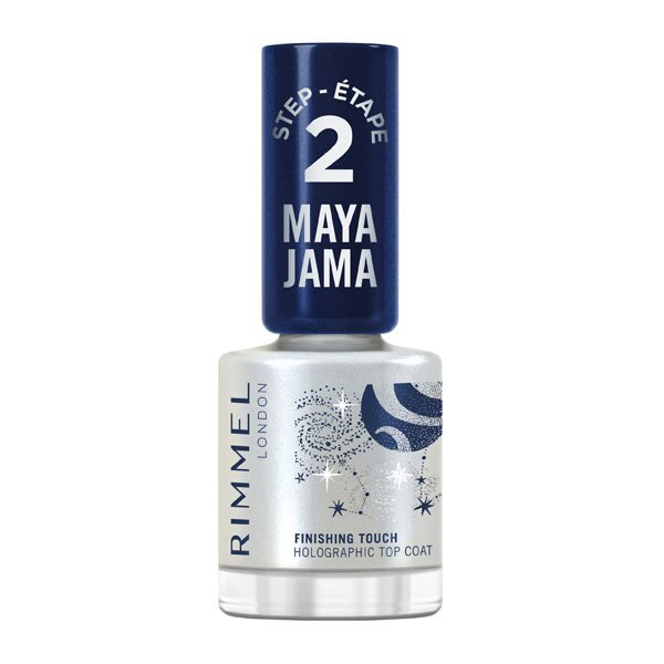 Rimmel Maya Jama Limited Edition Super Gel Top Coat Holographic