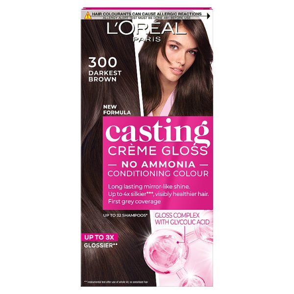 Casting Creme 300 Darkest Brown Semi Permanent Hair Dye