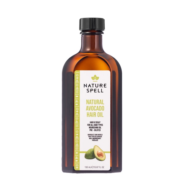 Nature Spell Natural Avocado Hair Oil with Pump