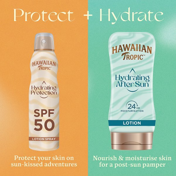 Hawaiian Tropic Hydrating Protection Continuous Spray SPF50 220ml