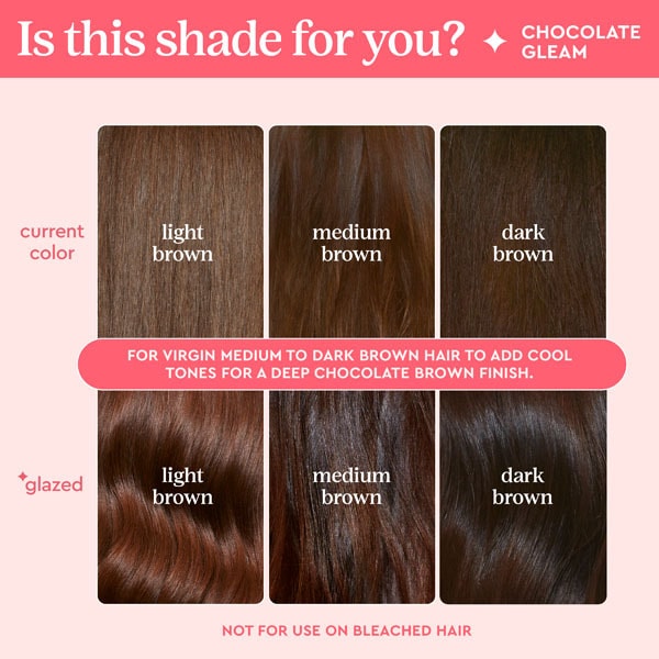 Glaze Super Color Conditioning Gloss Chocolate Gleam 190ml