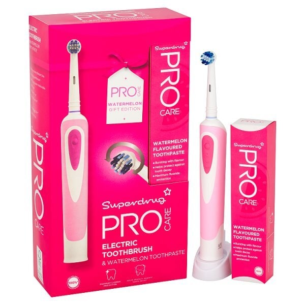 Procare Pink Handle Watermelon Toothpaste Gift Set