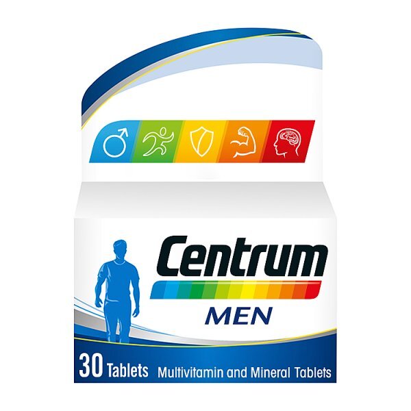Centrum Men Multivitamins - 30 Tablets