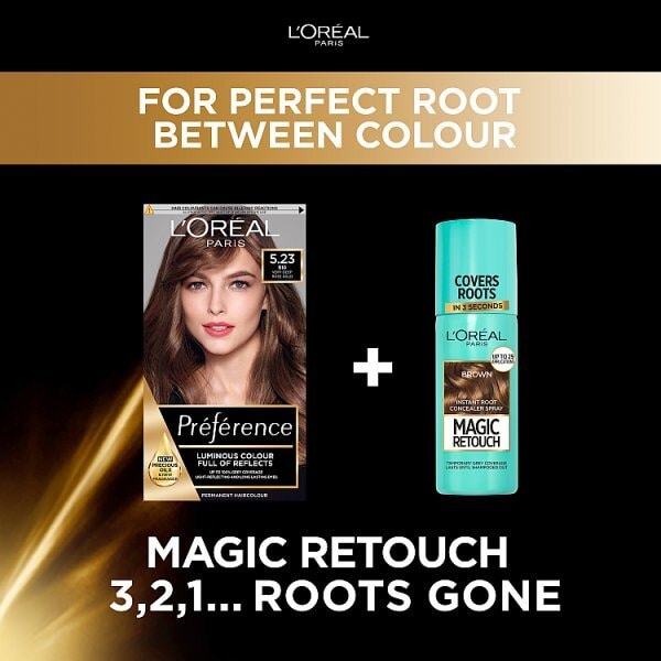 Preference 5.23 Choc Rose Gold Brown Permanent Hair Dye