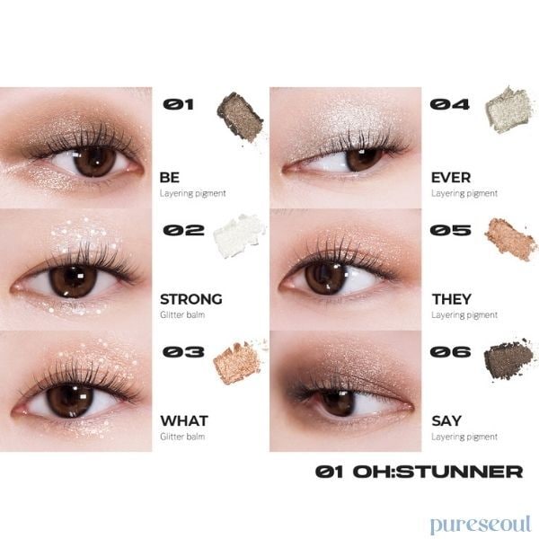 About Tone Ohmy Glitter Pop 01 Oh Stunner (3.3g)