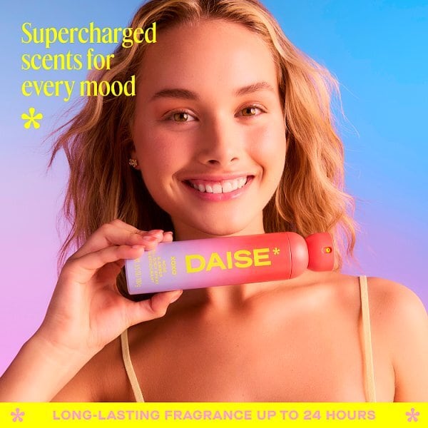 Daise All Body Spray & Deodorant Xoxo Rose & Amber 120 Ml