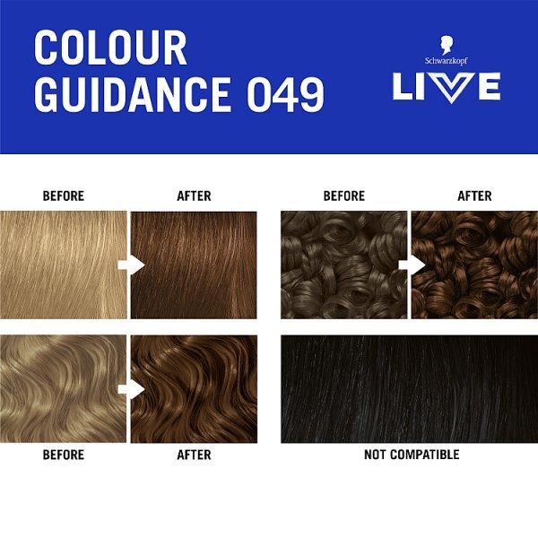 Schwarzkopf LIVE Cinnamon Cookie Butter Permanent Hair Dye