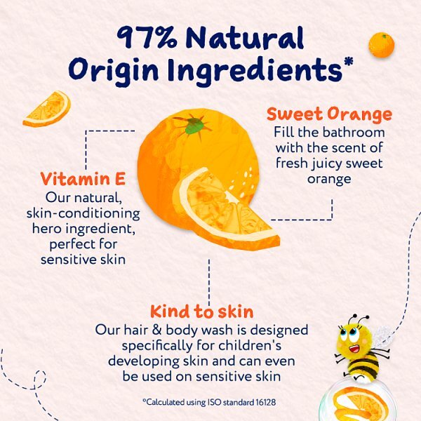 Childs Farm Hair & Body Wash, Sweet Orange 250Ml