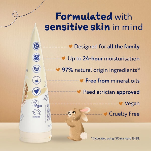 Childs Farm Oatderma Body Moisturiser Fragrance-Free 200Ml