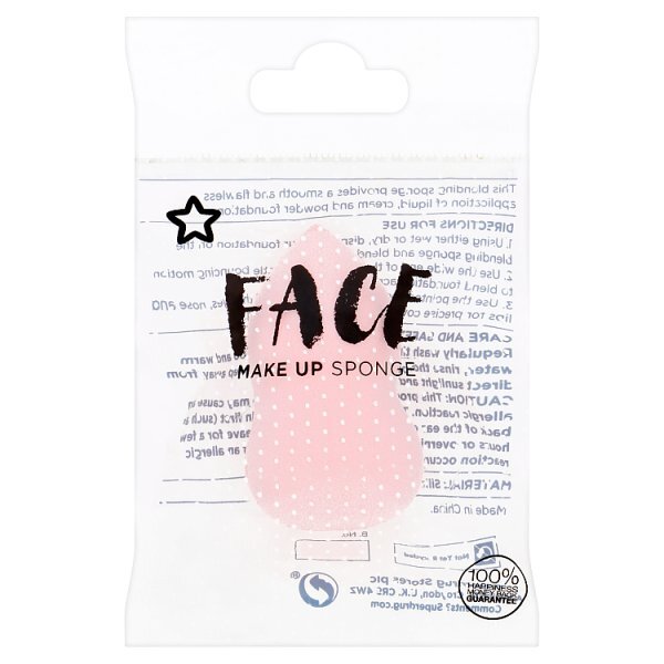 Superdrug Beauty Blender Makeup Sponge Beige