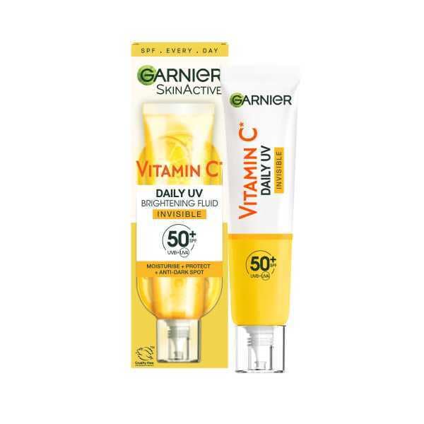 Garnier Vitamin C UV Brightening Fluid Invisible SPF50+ 40ml