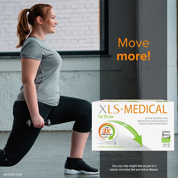 XLS-Medical Fat Binder 1 Month Pack 180 Tablets