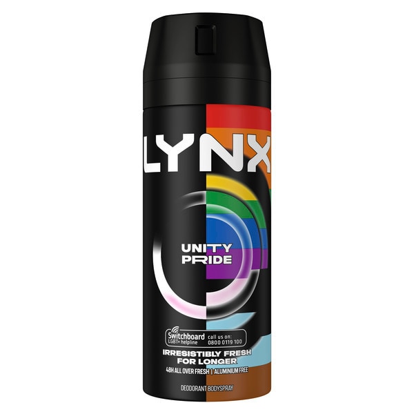 Lynx Limited Edition Unity Pride Aerosol Body Spray 150 ml