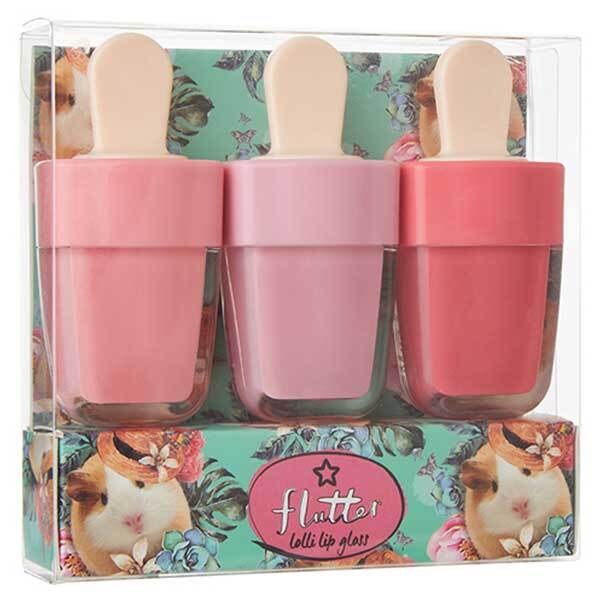 DNR Superdrug Flutter 3 Piece Lolli Lip Gloss
