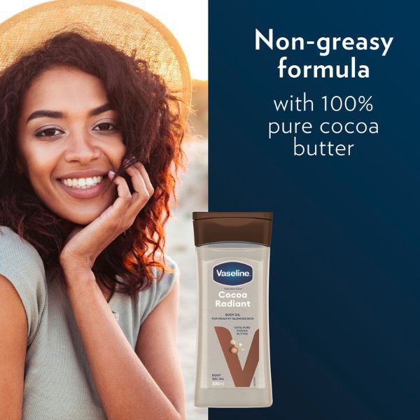 Vaseline Intensive Care Body Oil Cocoa Radiant 300ml