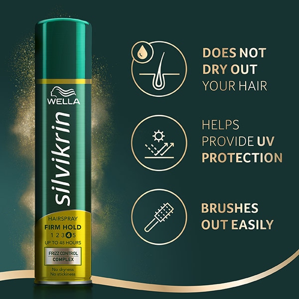 Wella Silvikrin Firm Hold Hairspray, 75 ml