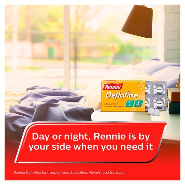 Rennie Deflatine 18 Chewable Tablets