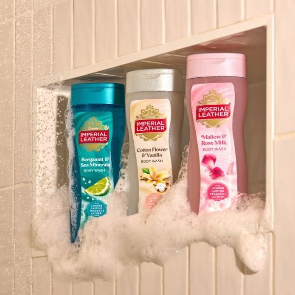 Imperial Leather Cotton Flower & Vanilla Shower Gel Body Wash 480ml