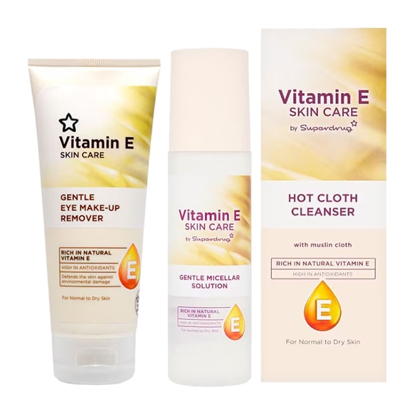 DNR Vitamin E makeup remover bundle