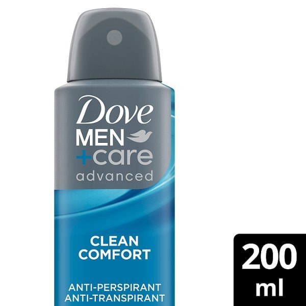 Dove Men+Care Advanced Clean Comfort Anti-Perspirant Aerosol 200 ml