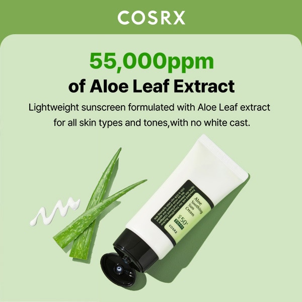 Cosrx Aloe Soothing Sun Cream Spf50 Pa+++ 50Ml