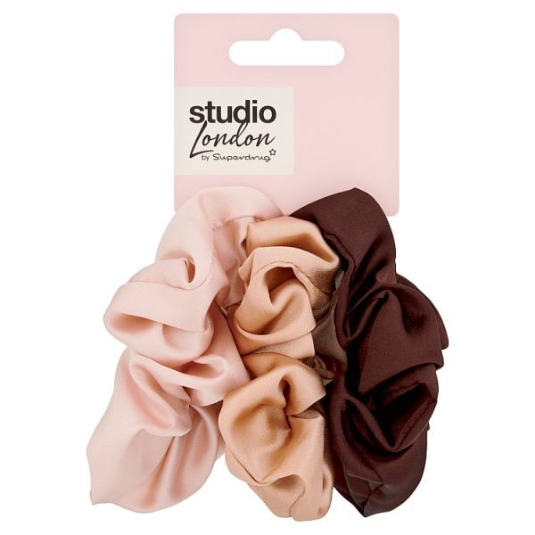 Studio London Satin Scrunchies
