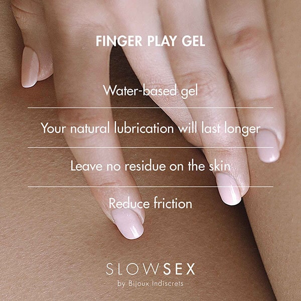Bijoux Indiscrets Finger play gel SLOW SEX 30 ml