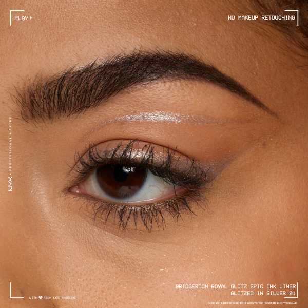 Nyx Professional Makeup X Bridgerton Royal Glitz Epic Ink