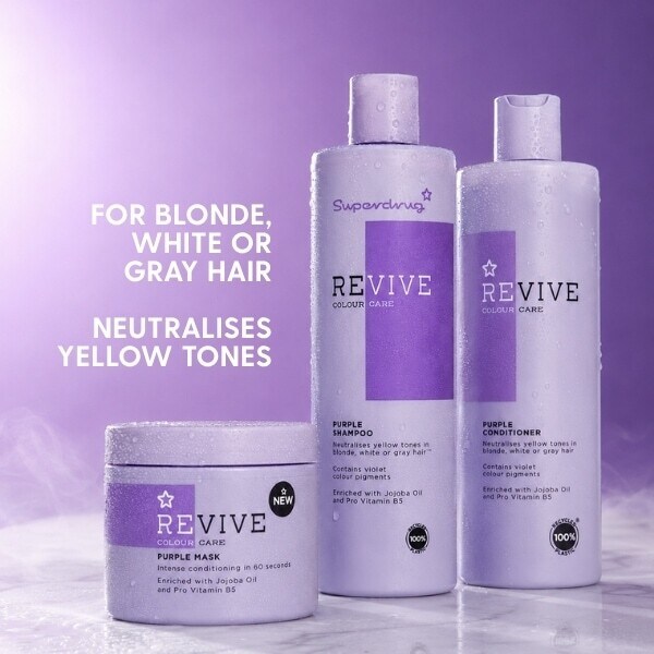 Superdrug Revive Purple Conditioner 400ml
