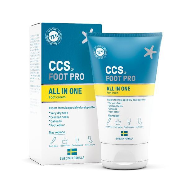 CCS Foot Pro for dry feet, cracked heels and odour 100ml