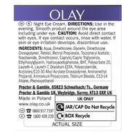 Olay Retinol24 Night Eye Cream Retinol & Vitamin B3 15ml