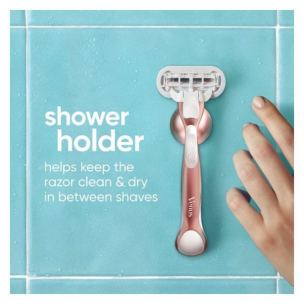 Venus Deluxe Smooth Sensitive Rosegold Razor - 1 Blade