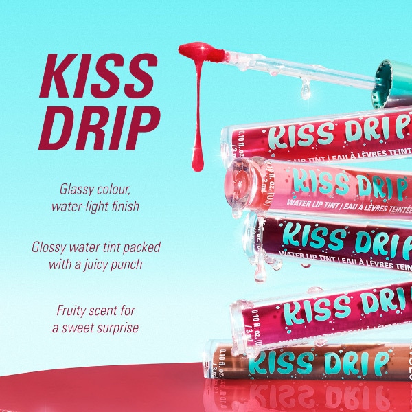 Revolution Kiss Drip Water Lip Tint Melon Mist