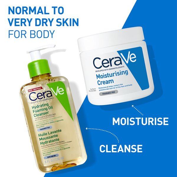 Cerave Hydrating Foaming Oil Cleanser  473Ml