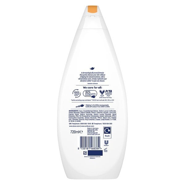 Dove Fruity Nourish Body Wash Shower Gel 720Ml