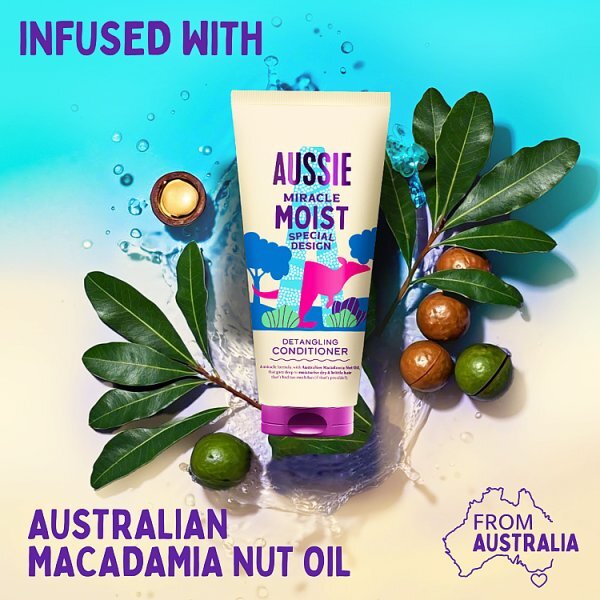 Aussie Miracle Moist Detangling Conditioner 200Ml