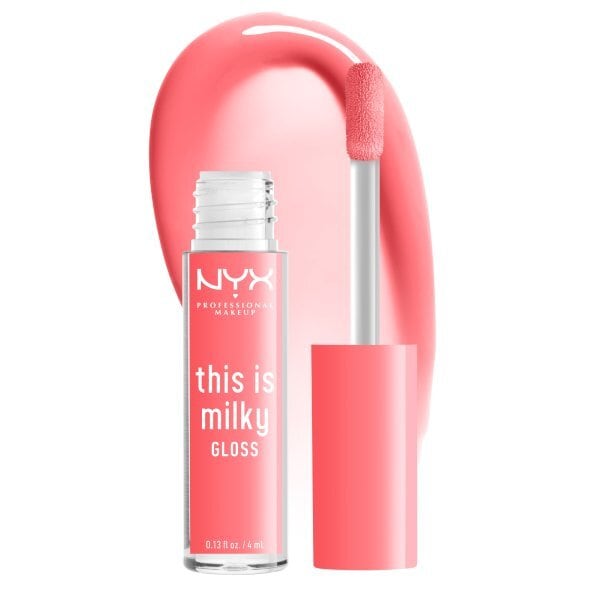 NYX Professional Makeup Milky Gloss Lip Gloss - Moo-dy Peach