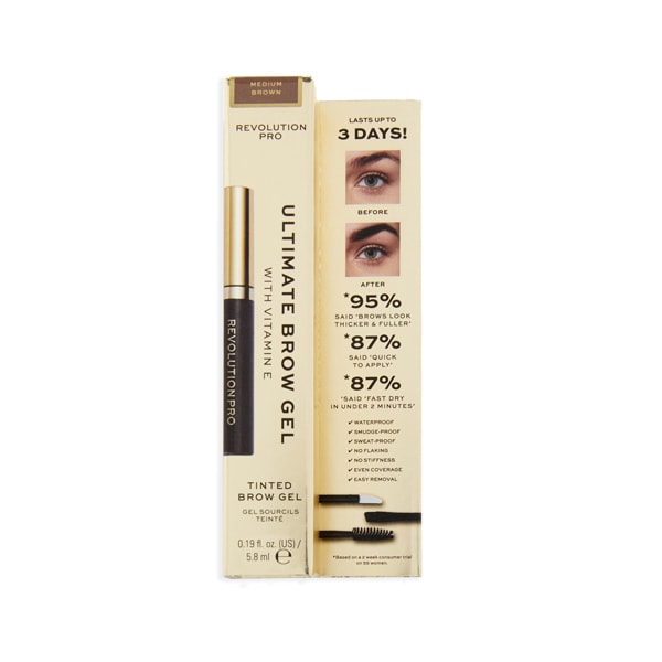 Revolution Pro Ultimate Brow Gel Brown