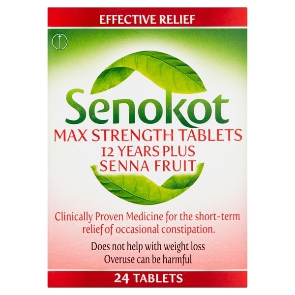 Senokot Max Strength Tablets x 24