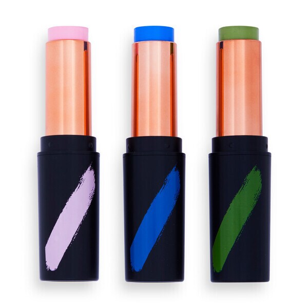 DNR Revolution Creator Fast Base Paint Set Pink Blue Green