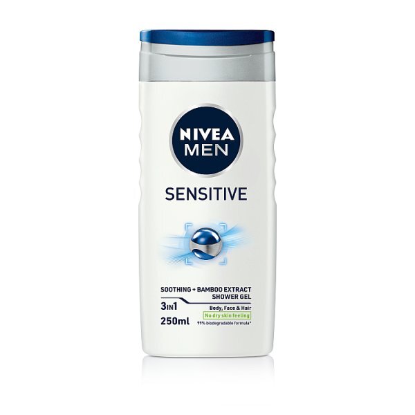 DNR NIVEA MEN Shower Gel Sensitive 250ml