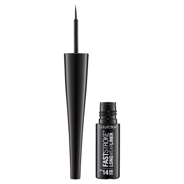 Collection Fast Stroke Long Wear Liner 4Ml Black